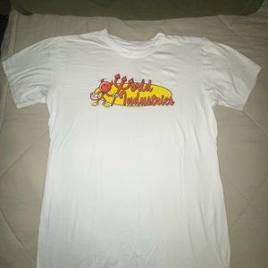 rare authentic vintage world industries T-shirt